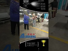 Aluminium Perforierte Aluminiumdecke Fasseltäfel Design regelmäßige Muster Löcher Lüftung