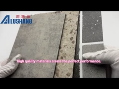 Marmorzusammengesetzte Aluminiumplatte