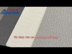 3mm 1,22*2,44m Rotkaffee-Aluminium-Verbundplatten für Innen- und Außenbaudekoration