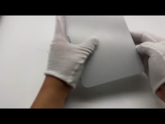 4MM 1220 X 2440MM gebürstete Aluminium-Verbundblechwand Acp Panel HDPE beschichtet