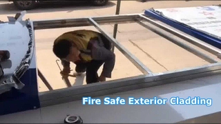 A2 Feuerbeständige Verkleidung 4 mm ACP