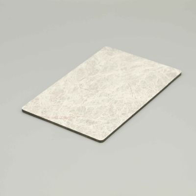 Reflexive Verkleidung Aluminium-Verbundplatte 0,03 mm bis 0,6 mm Acp-Marmor-Blatt-Design