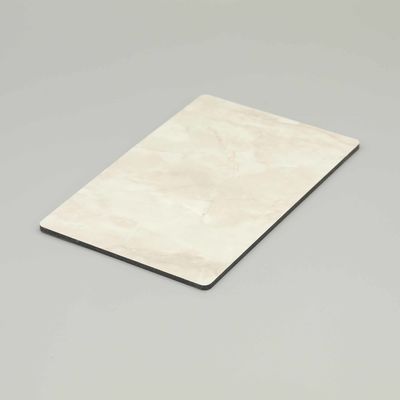 Zementbeige Marmorstein Aluminiumverbundplatten 2,0 mm 3,0 mm 5800 mm Wandverkleidung