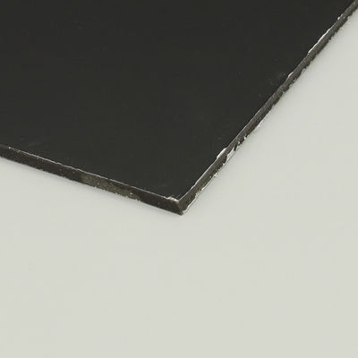 Dunkler Kaffee Aluminium Verbundplatte für Bauwerk Gebäude Dekoration 4MM 1.22*2.44m ACM ACP Wanddekorationsmaterial