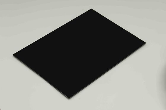 4 X 8ft Raum Schwarzes Aluminium Verbundwerkstoff Wandverkleidung Acp Panel für Ausstellung