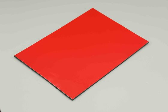 PVDF-Aluminium-Verbundplatte ACM ACP-Blech für die Außenwanddekoration von Gebäuden 1220 x 2440 mm