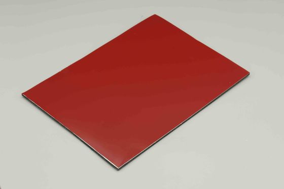 3MM 1,22*2,44m Rotkaffee-Aluminium-Verbundplatten für Innen- und Außenbau DekorationNiedriger Preis Hochwertigkeit