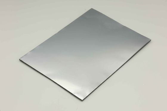 Gläser Aluminium Verbund Gold- und Silber-Spiegel-Finish Platten 1,22 x 2,44 m Nano-Beschichtung Verkleidung Außenwand