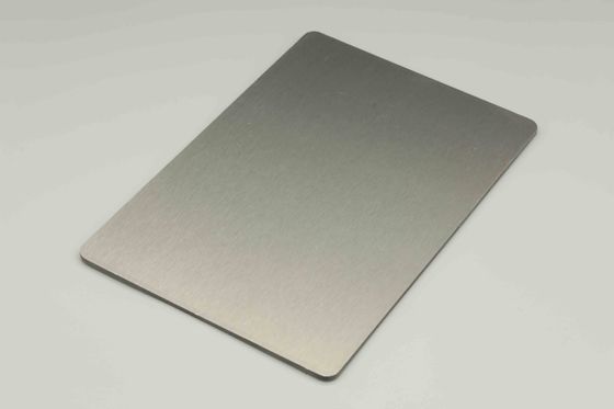 Edelstahl geputzte Acm Acm Fassadenplatten 4MM 1,22 X 2,44 Meter