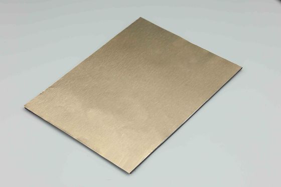HDPE gebürstetes Aluminiumverbundwerk 4MM 1,22 X 2,44m Pe Aluminiumverbundwerk