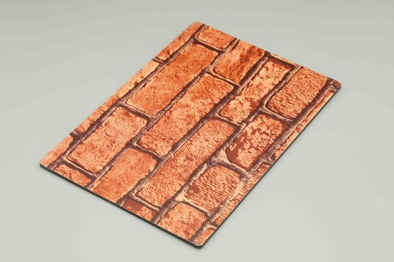 Büroräume Restaurants Marmor-Aluminium-Verbundplatten 0,03 mm bis 0,6 mm Verbundverkleidung