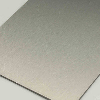 Anti-Fingerabdrücke gebürstetes Aluminium-Verbundplatten 3mm 4mm Metall ACP-Blatt für Beschilderung und Innenwandverkleidung