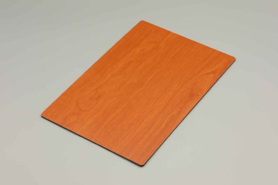 100 cm 150 cm Schweizer Birnenholz Aluminiumgran Composite Panel Acp Wandplatte