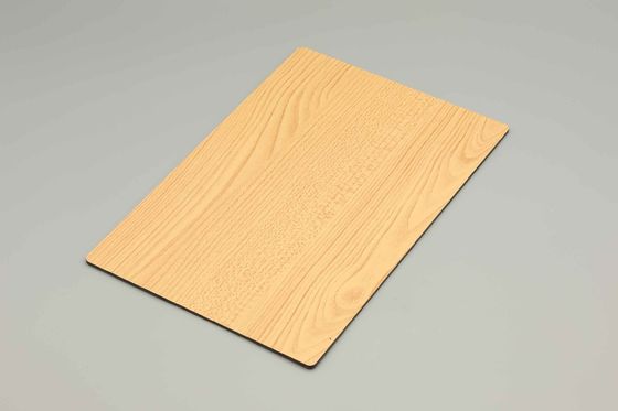 Pe Pvdf Beschichtung Holz Aluminium Composite Panel 3mm Acp-Blatt für Außen