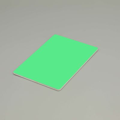 Lichtgrünes Acp-Blatt feuerfeste Aluminiumplatten feuerfeste Verbundplatten