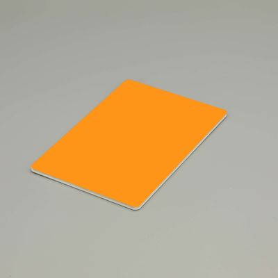 HDPE-Orange-Feuerdichte-Aluminium-Verbundplatte B1-Feierdichte Außenverkleidung