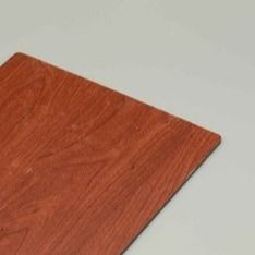 Feuerdichte UV-beständige Aluminiumverbundplatte aus Holzkörnern mit kratzfeste Holzbeschichtung