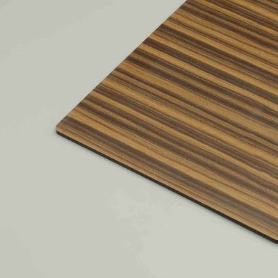 Teakholz-Aluminium-Verbundplatte mit PVDF-Beschichtung ACP-Blatt für Innen- und Außenwandverkleidung