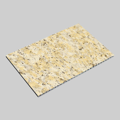 Gelb Aluminium Honigsack-Kern-Panel 244cm Granit Aluminium Honigsack-Panels 4x8