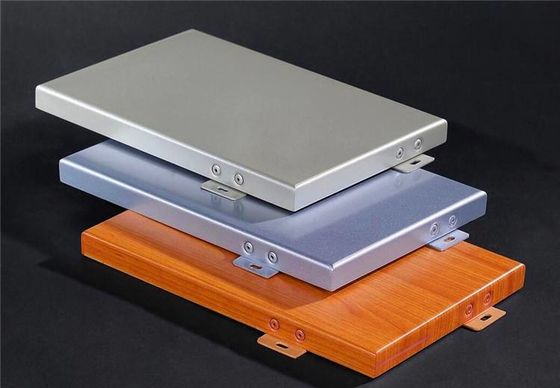 Anpassungsfähige Wandplatten aus Aluminiumfurnier für Innen- und Außendekoration