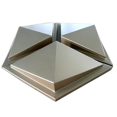 3003 8mm bis 210mm Aluminium Veneer Verkleidung 3d Wandplatten für Gebäude Dekoration