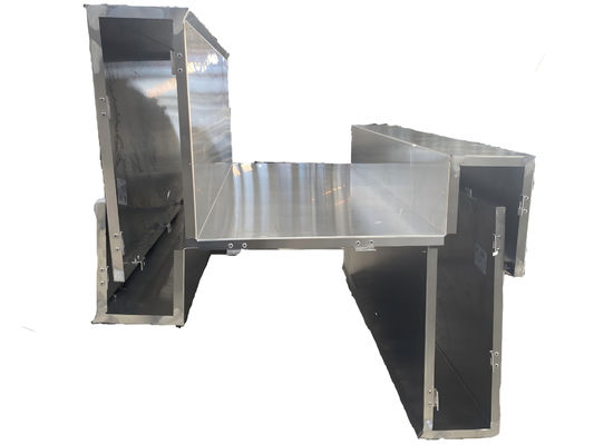 Anti-Multiple Erosion Unkonventionelle Formen Aluminiumfassadenwand Fluorkohlenstoffbeschichtet Anti-statische Außenwand