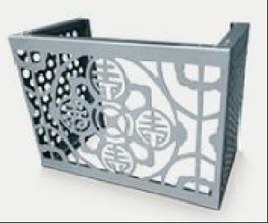 Abdeckung für Außenausrüstung Anti-Multiple Erosion Blumenentwürfe Aluminium Fassade anodisiert Beschichtet Anti-statische Außenwandinstallation