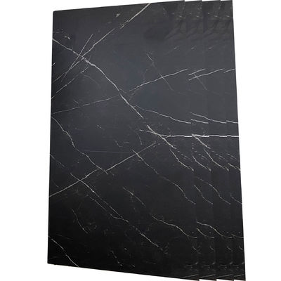 Dunkler Marmor Schrägstrich Art Dekorierte Acp-Blatt Innenfassade Acp 4 mm Dicke Acp Verkleidung Baustoff Aluminium Dicke 0,43 mm Vorhangwand