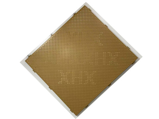 Ästhetisch ansprechende Aluminiummassivplatte mit einer Wandverkleidung von 2,00 mm, mit PE-Fängen für die langfristige Dekoration von Gebäudeaußenwänden veredelt