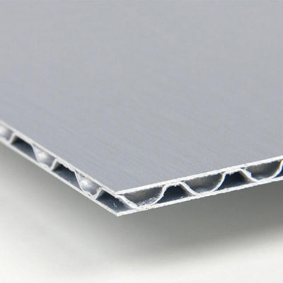 A2 Walzflächige Wellenhalterplatten aus Aluminium für Außenwanddekoration.