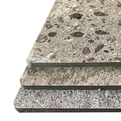Kratzfeste Außenwände Dekorationsart Acp-Blatt Innenfassade Acp Verkleidung Baustoff Aluminium Dicke 0,43 mm Vorhangwand