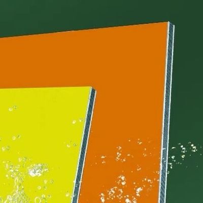 PE-Aluminium-Verbundplatten 3 mm 6 mm für Gebäudewanddekoration