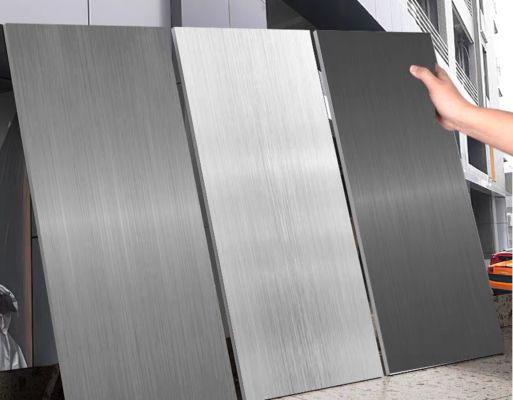 Aluminum Alloy Red Coffee PE Aluminum Composite Panel Acp Exterior HDPE Coated